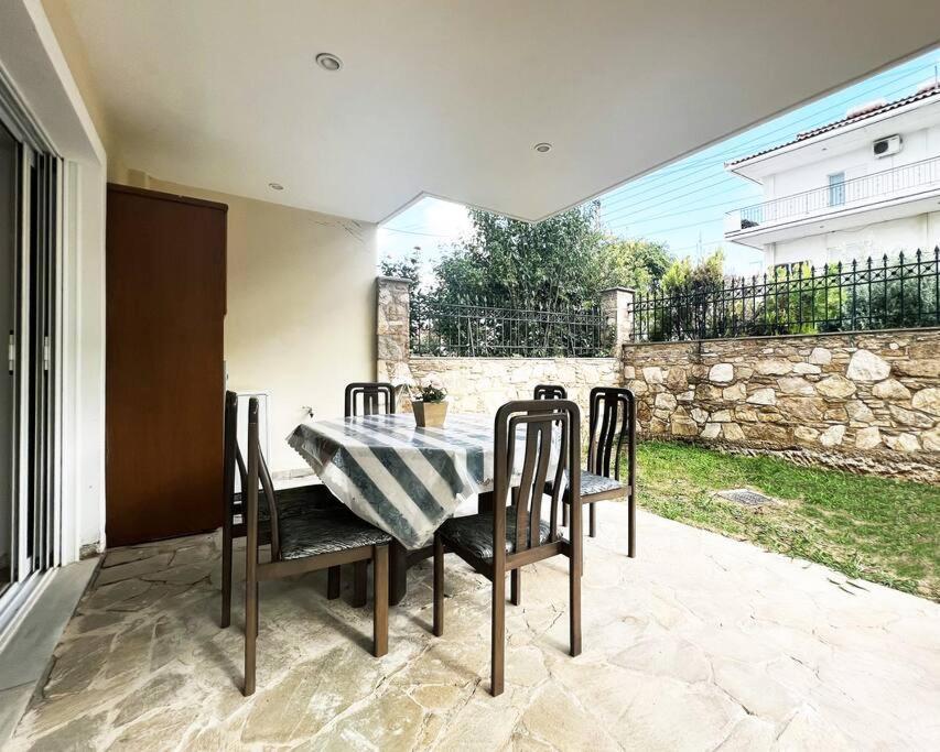 Eva'S Villas 2室温馨庭院拥有私家停车位 Glyka Nera Exterior photo